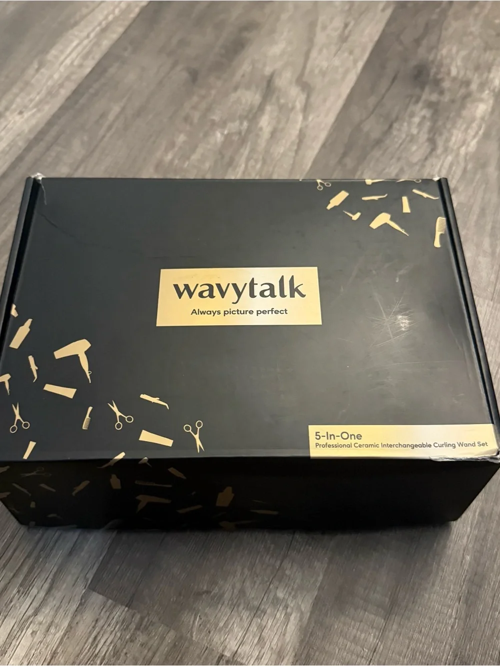 WavyTalk 5-in-1 Curling Wand Set